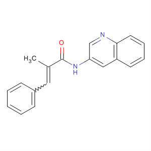 742697-80-9  2-Propenamide, 2-methyl-3-phenyl-N-3-quinolinyl-