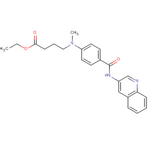 742698-15-3  Butanoic acid, 4-[methyl[4-[(3-quinolinylamino)carbonyl]phenyl]amino]-,ethyl ester