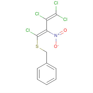 74276-72-5  Benzene, [[[(1E)-1,3,4,4-tetrachloro-2-nitro-1,3-butadienyl]thio]methyl]-