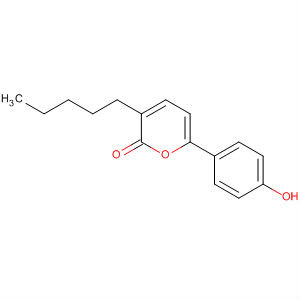 74316-71-5  2H-Pyran-2-one, 6-(4-hydroxyphenyl)-3-pentyl-
