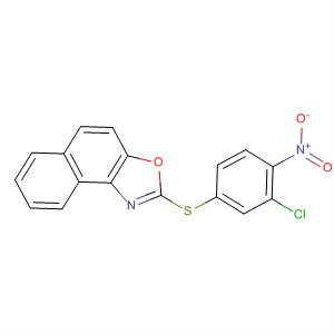 74322-45-5  Naphth[1,2-d]oxazole, 2-[(3-chloro-4-nitrophenyl)thio]-