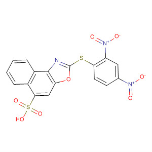 74322-56-8  Naphth[1,2-d]oxazole-5-sulfonic acid, 2-[(2,4-dinitrophenyl)thio]-