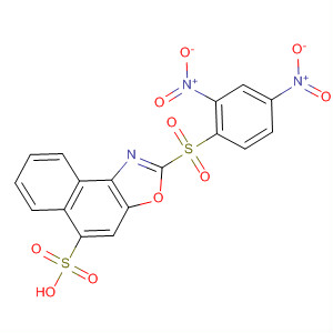 74322-64-8  Naphth[1,2-d]oxazole-5-sulfonic acid, 2-[(2,4-dinitrophenyl)sulfonyl]-