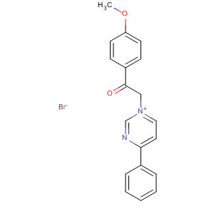 74439-19-3  Pyrimidinium, 1-[2-(4-methoxyphenyl)-2-oxoethyl]-4-phenyl-, bromide
