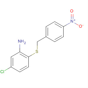 74462-20-7  Benzenamine, 5-chloro-2-[[(4-nitrophenyl)methyl]thio]-