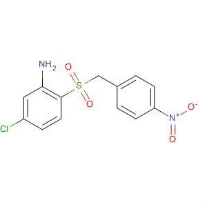 74462-44-5  Benzenamine, 5-chloro-2-[[(4-nitrophenyl)methyl]sulfonyl]-