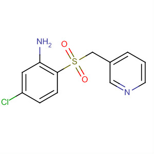 74462-48-9  Benzenamine, 5-chloro-2-[(3-pyridinylmethyl)sulfonyl]-