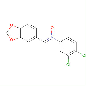 74491-46-6  Benzenamine, N-(1,3-benzodioxol-5-ylmethylene)-3,4-dichloro-,N-oxide