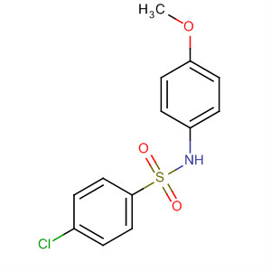 7455-05-2  Benzenesulfonamide, 4-chloro-N-(4-methoxyphenyl)-