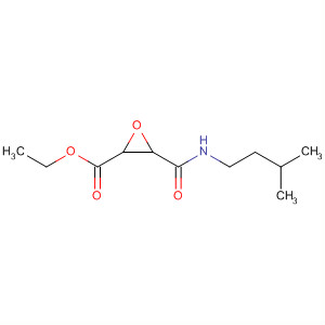 74557-15-6  Oxiranecarboxylic acid, 3-[[(3-methylbutyl)amino]carbonyl]-, ethyl ester