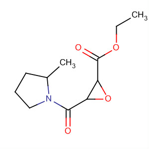 74576-22-0  Oxiranecarboxylic acid, 3-[(2-methyl-1-pyrrolidinyl)carbonyl]-, ethyl ester