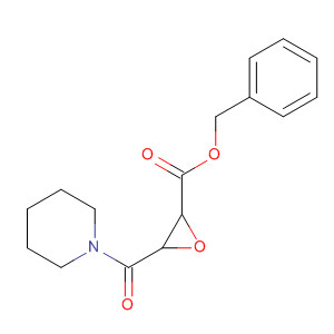 74576-24-2  Oxiranecarboxylic acid, 3-(1-piperidinylcarbonyl)-, phenylmethyl ester