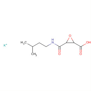 74576-41-3  Oxiranecarboxylic acid, 3-[[(3-methylbutyl)amino]carbonyl]-,monopotassium salt