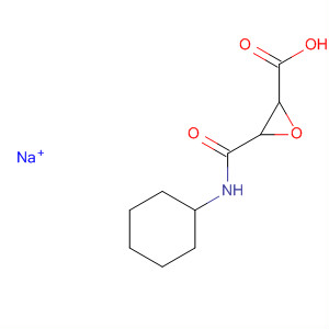 74576-43-5  Oxiranecarboxylic acid, 3-[(cyclohexylamino)carbonyl]-, monosodiumsalt