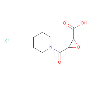 74576-44-6  Oxiranecarboxylic acid, 3-(1-piperidinylcarbonyl)-, potassium salt