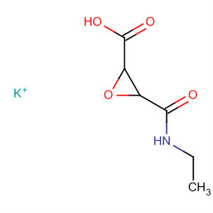 74576-45-7  Oxiranecarboxylic acid, 3-[(ethylamino)carbonyl]-, monopotassium salt