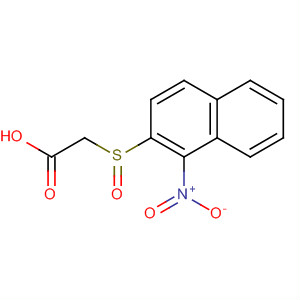 74616-69-6  Acetic acid, [(1-nitro-2-naphthalenyl)sulfinyl]-