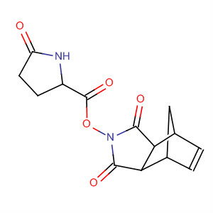 74642-48-1  4,7-Methano-1H-isoindole-1,3(2H)-dione,3a,4,7,7a-tetrahydro-2-[[(5-oxo-2-pyrrolidinyl)carbonyl]oxy]-