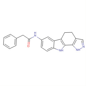 746665-87-2  Benzeneacetamide,N-(1,4,5,10-tetrahydropyrazolo[3,4-a]carbazol-7-yl)-