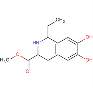 747369-92-2  3-Isoquinolinecarboxylic acid, 1-ethyl-1,2,3,4-tetrahydro-6,7-dihydroxy-,methyl ester, cis-