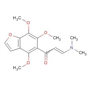748133-92-8  2-Propen-1-one,3-(dimethylamino)-1-(4,6,7-trimethoxy-5-benzofuranyl)-