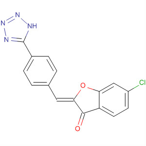 74814-87-2  3(2H)-Benzofuranone,5-chloro-2-[[4-(1H-tetrazol-5-yl)phenyl]methylene]-, (Z)-