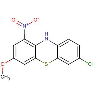 74834-93-8  10H-Phenothiazine, 7-chloro-3-methoxy-1-nitro-