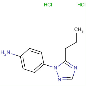 74852-85-0  Benzenamine, 4-(5-propyl-1H-1,2,4-triazol-1-yl)-, dihydrochloride