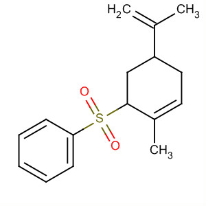 74866-56-1  Benzene, [[2-methyl-5-(1-methylethenyl)-2-cyclohexen-1-yl]sulfonyl]-