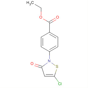 748777-48-2  Benzoic acid, 4-(5-chloro-3-oxo-2(3H)-isothiazolyl)-, ethyl ester
