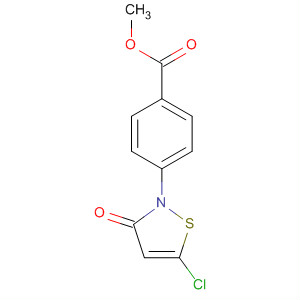 748777-54-0  Benzoic acid, 4-(5-chloro-3-oxo-2(3H)-isothiazolyl)-, methyl ester
