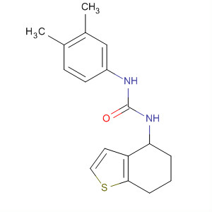 71189-40-7  Urea, N-(3,4-dimethylphenyl)-N'-(4,5,6,7-tetrahydrobenzo[b]thien-4-yl)-