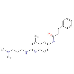 712266-52-9  Benzenepropanamide,N-[2-[[2-(dimethylamino)ethyl]methylamino]-4-methyl-6-quinolinyl]-
