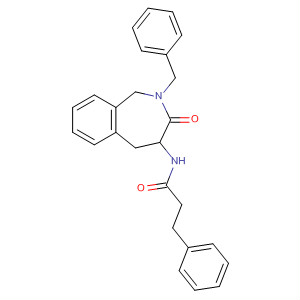 712274-74-3  Benzenepropanamide,N-[2,3,4,5-tetrahydro-3-oxo-2-(phenylmethyl)-1H-2-benzazepin-4-yl]-