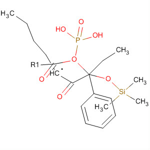 71292-80-3  Phosphonic acid, [2-oxo-1-phenyl-1-[(trimethylsilyl)oxy]pentyl]-, diethylester