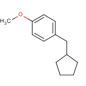 713-82-6  Benzene, 1-(cyclopentylmethyl)-4-methoxy-