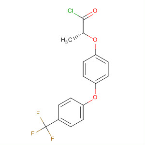 71301-94-5  Propanoyl chloride, 2-[4-[4-(trifluoromethyl)phenoxy]phenoxy]-, (R)-