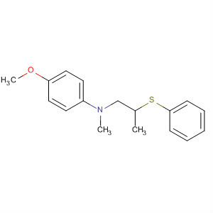 71324-97-5  Benzenamine, 4-methoxy-N-methyl-N-[2-(phenylthio)propyl]-