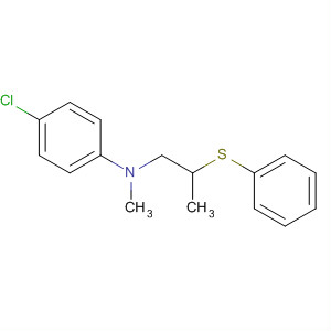 71324-98-6  Benzenamine, 4-chloro-N-methyl-N-[2-(phenylthio)propyl]-