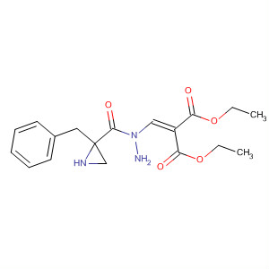 71331-30-1  Propanedioic acid,[[2-[[1-(phenylmethyl)-2-aziridinyl]carbonyl]hydrazino]methylene]-, diethylester
