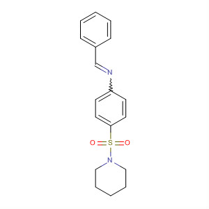71333-97-6  Piperidine, 1-[[4-[(phenylmethylene)amino]phenyl]sulfonyl]-