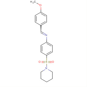 71333-99-8  Piperidine, 1-[[4-[[(4-methoxyphenyl)methylene]amino]phenyl]sulfonyl]-