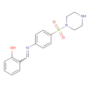71334-10-6  Piperazine, 1-[[4-[[(2-hydroxyphenyl)methylene]amino]phenyl]sulfonyl]-