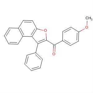 71344-46-2  Methanone, (4-methoxyphenyl)(1-phenylnaphtho[2,1-b]furan-2-yl)-