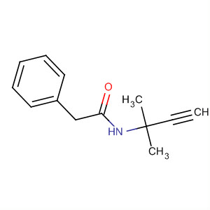 7136-86-9  Benzeneacetamide, N-(1,1-dimethyl-2-propynyl)-