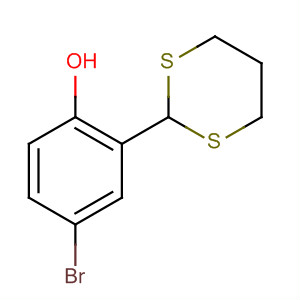 71366-97-7  Phenol, 4-bromo-2-(1,3-dithian-2-yl)- 71366-97-7  Phenol, 4-bromo-2-(1,3-dithian-2-yl)-