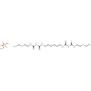 71408-74-7  2,4,11,13-Tetraazatetradecanediamide,N,N'-bis(2-ethoxyethyl)-3,12-diimino-, dimethanesulfonate
