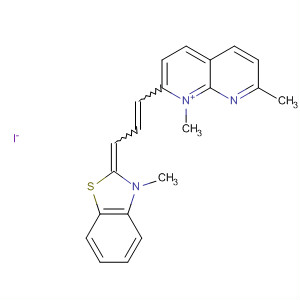 71467-60-2  1,8-Naphthyridinium,1,7-dimethyl-2-[3-(3-methyl-2(3H)-benzothiazolylidene)-1-propenyl]-,iodide