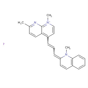 71467-68-0  1,8-Naphthyridinium,1,7-dimethyl-4-[3-(1-methyl-2(1H)-quinolinylidene)-1-propenyl]-, iodide