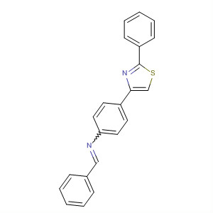 71478-67-6  Benzenamine, N-(phenylmethylene)-4-(2-phenyl-4-thiazolyl)-